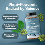 Authentic USA imported Eu Natural Conception supplement packaging