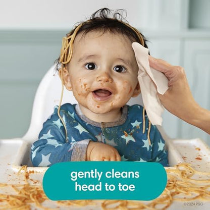 Pampers Baby Wipes, Complete Clean Baby Fresh Scented Wipe, Gently Cleans Head to Toe, 72 Total (1 Flip-Top Packs) - Image 5