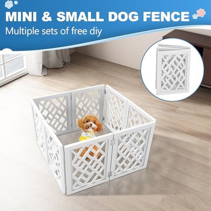 Close up view of the reinforced non slip feet on the white wooden pet gate