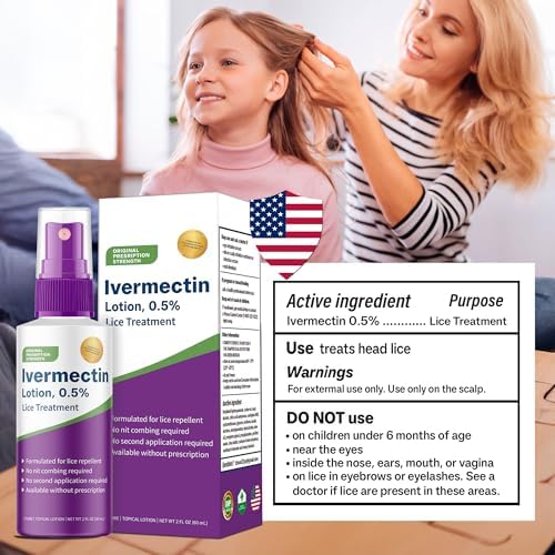 Authentic USA imported Shunniub Ivermectin 0.5 percent lotion box
