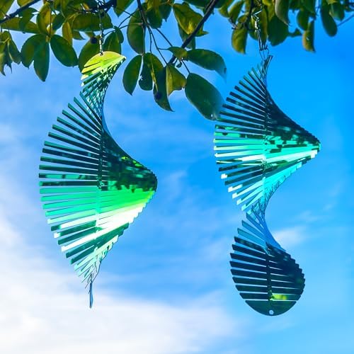 Sosunlid 24 inch wind spinner showing gradient color details
