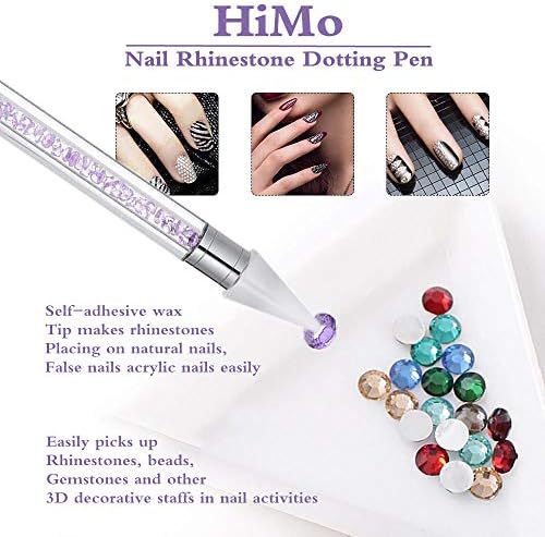Close up of HiMo dual ended nail art wax pen