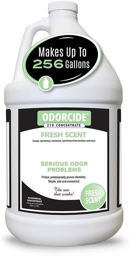 Odorcide authentic essential oil blend deodorizing concentrate for home restoration.