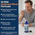 Optivida nano silver hydrosol supplement nutritional label