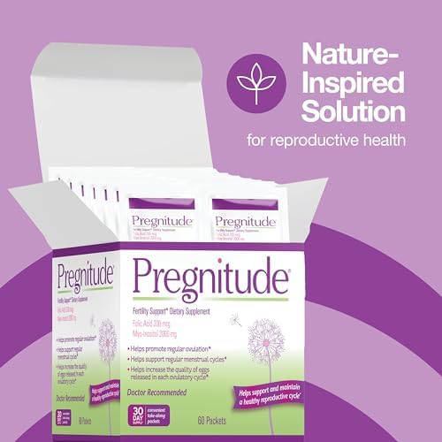 Pregnitude individual unflavored powder packet packaging