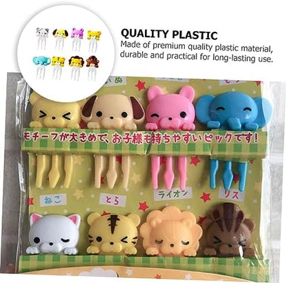 Toyandona animal food picks displayed for party appetizer decoration
