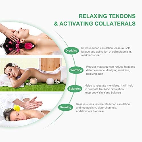 Full body muscle therapy application showcasing smooth double beveled edges
