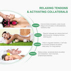 Full body muscle therapy application showcasing smooth double beveled edges