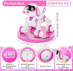 Contixo R3 pink robotic puppy in packaging for gift