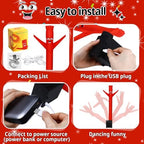 Poen desk decoration inflatable tube man showing funny facial expression