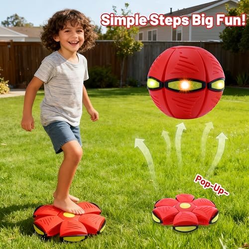 Comnonage Magic Metaball compressed flat into a flying saucer disc form