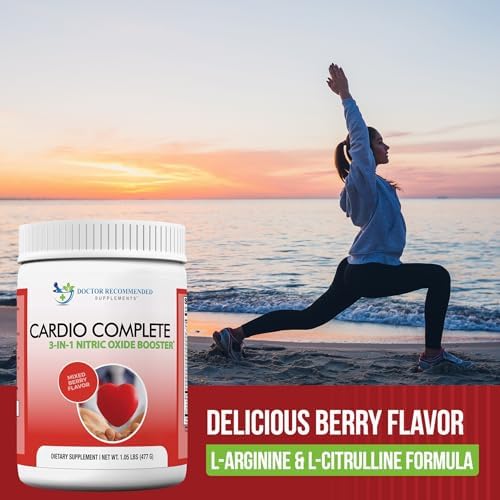 Nutritional facts panel of Cardio Complete supplement