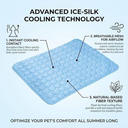 PawLab ice silk dog mat laid over a living room sofa for furniture protection