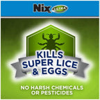 Nix specialized lice removal comb included in the elimination kit.
