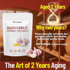 OOUUEEOO odorless garlic supplement capsule size and organic ingredients label details.