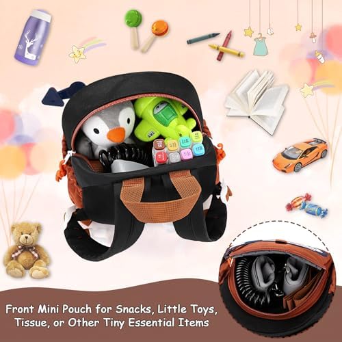 Adjustable shoulder straps of Accmor toddler bag