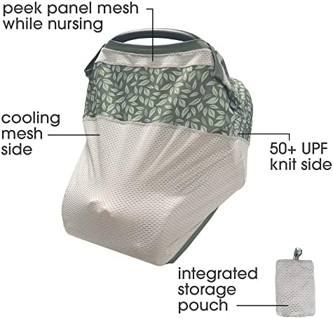 Boppy 4 and More Multi-Use Cover used on car seat