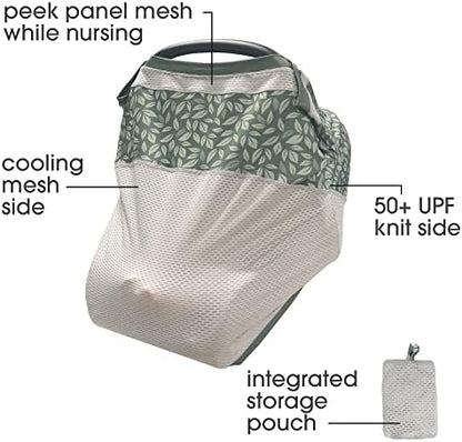 Boppy 4 and More Multi-Use Cover used on car seat