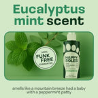 Non-aerosol shoe deodorizer spray for boots and leather sandals