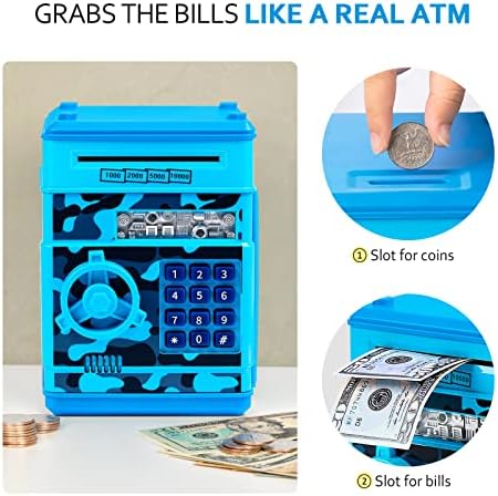 Vcertcpl educational toy savings bank packaged securely for birthday gifting to boys and girls