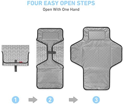 Babebay baby changing station with built-in pillow