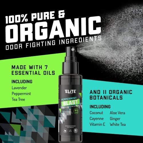 Elite Sportz equipment shoe and foot deodorizer packaging details