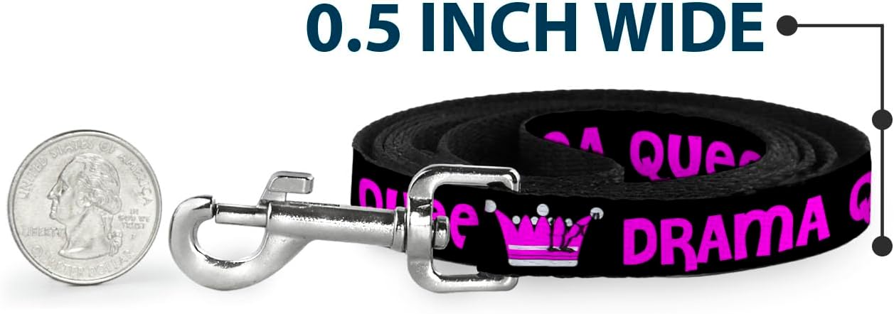 Full 6-foot length view of the authentic USA-imported pet leash.
