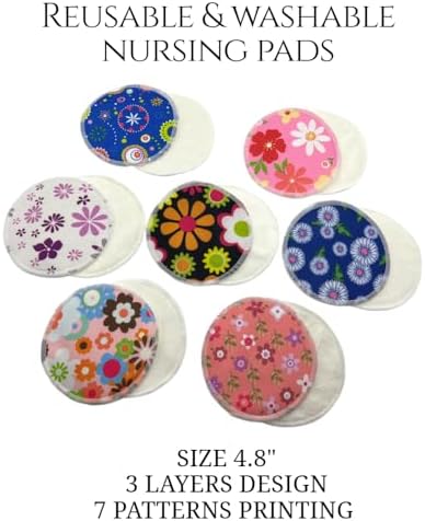 Close up of Beeco Gif2u washable nursing pad texture