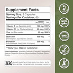 Gade Nutrition 120 vegetable capsules bottle close-up view