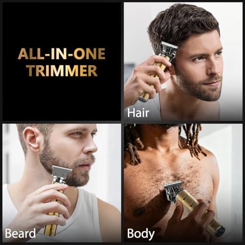Ufree cordless beard trimmer with accessories and guide combs