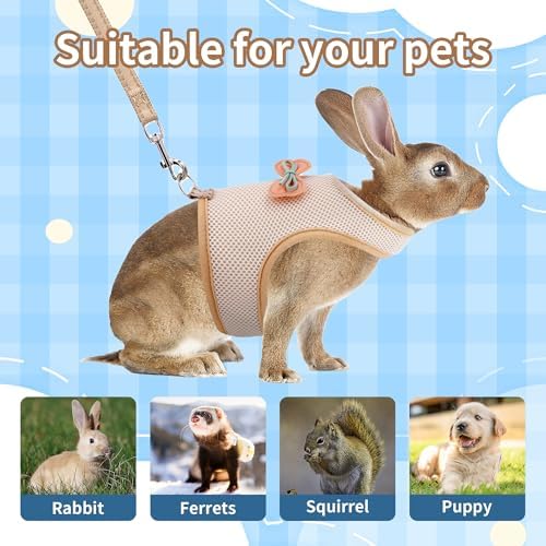 Soft breathable small pet vest harness close up