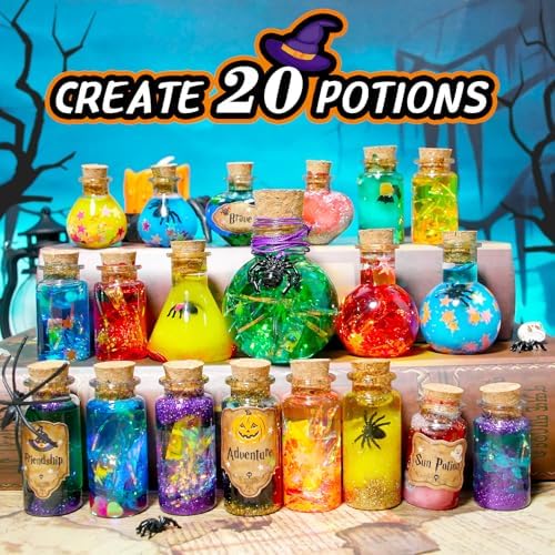 Full contents of the LDomet magic potion making kit for kids