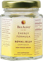 BeeAlive royal jelly capsules supplement facts label