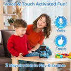 Blue Contixo R1 educational robot toy for boys and girls