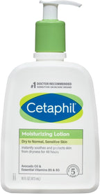 Cetaphil Moisturizing Face & Body Lotion, Sensitive Skin, 16oz, 2ct - Image 11