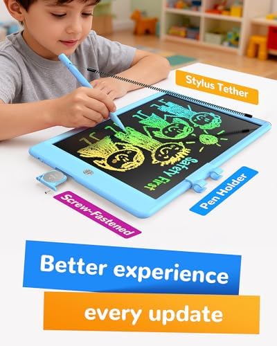 KOKODI LCD Writing Tablet, Gifts for 3 Years Old Boys and Girlsï¼Œ10 Inch Colorful Doodle Board Drawing Tablet, Erasable Reusable Electronic Drawing Pads, Educational and Learning Toys for Kids - Image 4