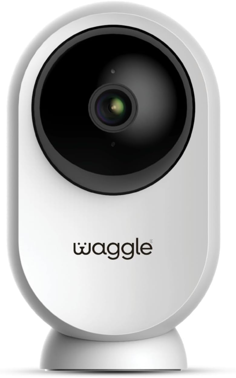 Waggle RV Mini AI HD 1080p wireless security pet camera front view