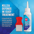 RID Super Max complete lice elimination kit for children and adults.
