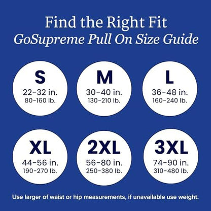NorthShore GoSupreme heavy bladder leakage protective underwear flat view