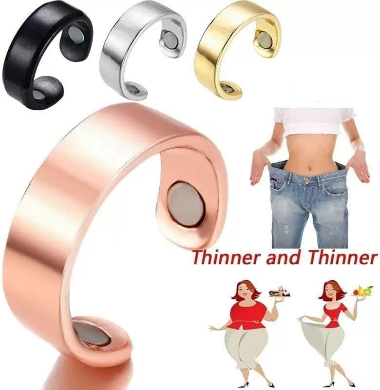 Auvulis adjustable vitality ring on finger