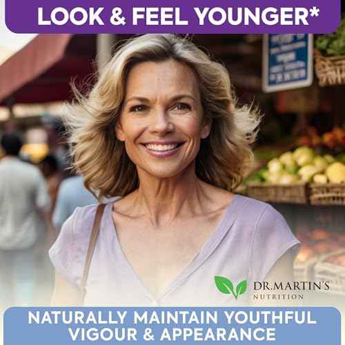 Dr. Martin's Nutrition Resveratrol supplement bottle lifestyle product shot