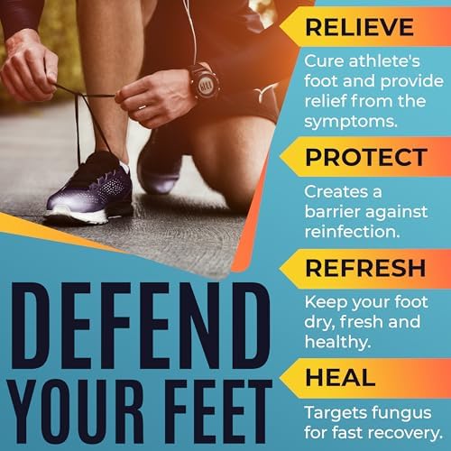 Imported American dusting powder for athlete's foot treatment and odor control