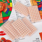 Multilingual ear acupuncture point chart and mapping guide