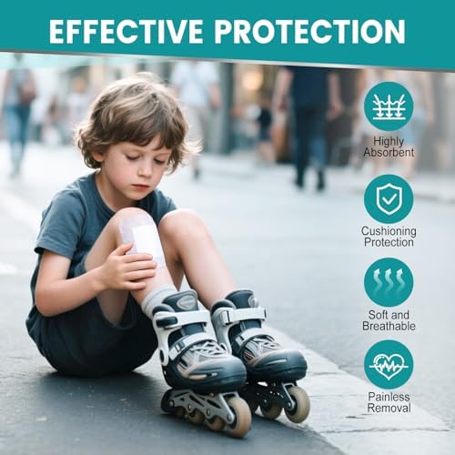 Individually wrapped YHOVID medical grade bandages for first aid kits.