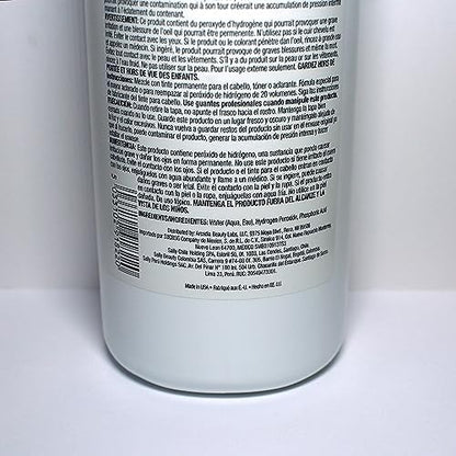 Professional Salon Care clear developer for gray coverage in hair