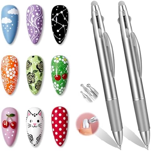 Gaoy 4-in-1 nail dotting tool set front view