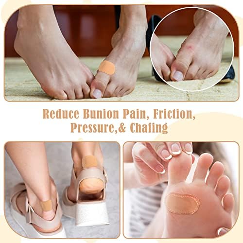 Detailed view of the adhesive backing on a foot cushion pad.