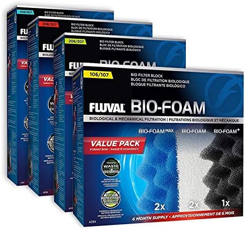Six count filter media bundle laid out flat