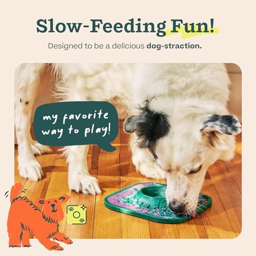 Woof LickMat BPA-free silicone texture detail