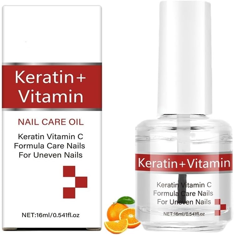 Soelegant Keratin Plus Vitamin C Nail and Cuticle Oil bottle front view
